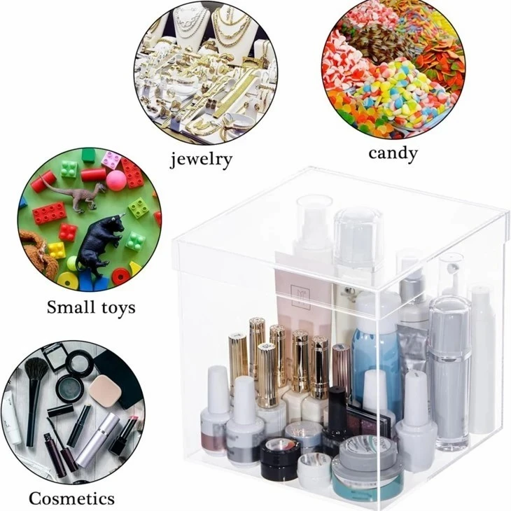 Clear Acrylic Containers With Lids suppliers
